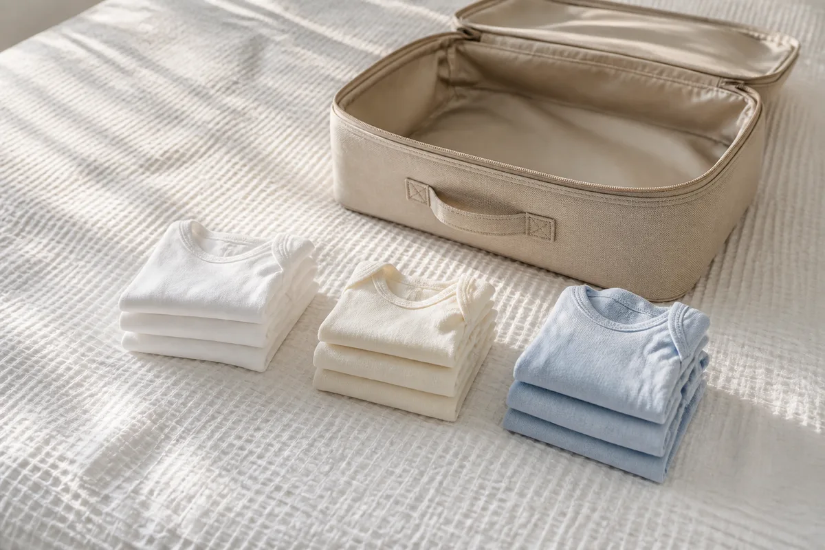 Valise maternité : la liste et l'organisation qui tient